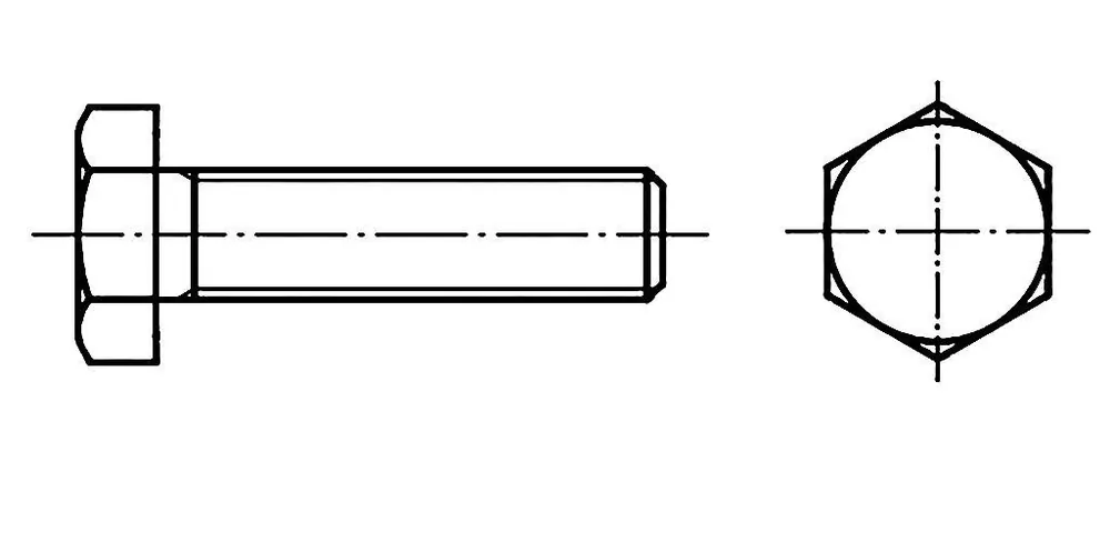 Tovární Cena TOOLCRAFT 130947 šestihranný šroub M20 160 mm vnější šestihran DIN 933 ocel galvanizováno zinkem 10 ks