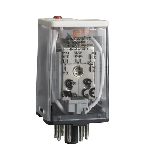 Univerzální 2P pin, 10 A, 24 V AC bez LED Sezónní Sleva