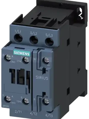 stykač, AC-3e, 25A/11kW/400V, 3pólový, AC 230V/50Hz, 1 NO + 1 NC, šroubová sv... Aktuální