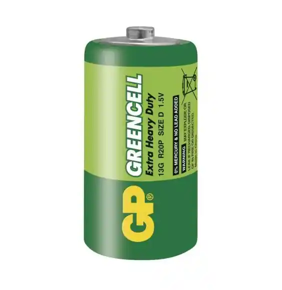 Dokud Zásoby Vydrží R20 Zinkochloridová baterie GP Greencell R20 (D)
