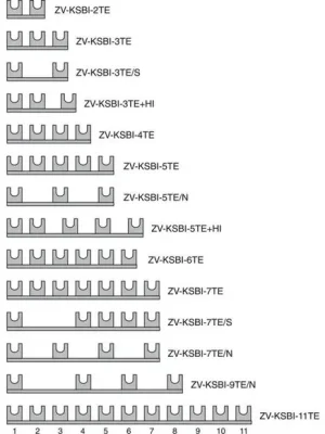 ZV-KSBI-3TE lista propojovaci Finální Výprodej
