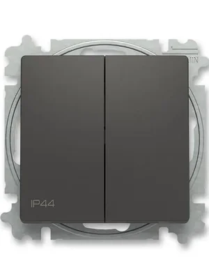 ZONI spínač č.5 IP44 pod om. černá mat. bez rámečku Ihned K Objednání