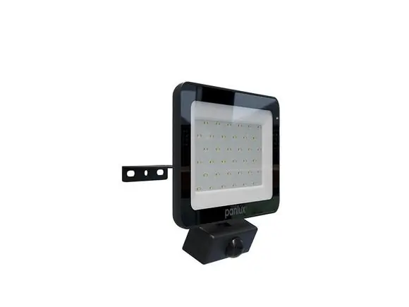 Vrácení Zdarma LED reflektor VANA s pohybovým senzorem 1x30W SMD 3000lm/4000K/IP65 PANLUX EVO vč. PIR, černá