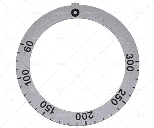 Knebel symbol stříbro termostat T.MAX. 300 ° C 60 až 300 ° C Rotace 270 ° AD o 59 mm ID o 45,5mm Sezónní Sleva