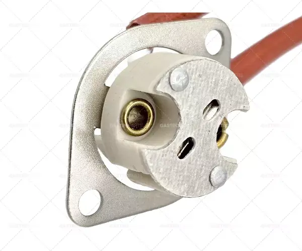 Víkendová Akce Žárovky 24V zásuvka G6.35 délka kabelu 280 mm spojení s plochou konektor 6,3 mm o 16 mm H 10 mm 26 mm BA