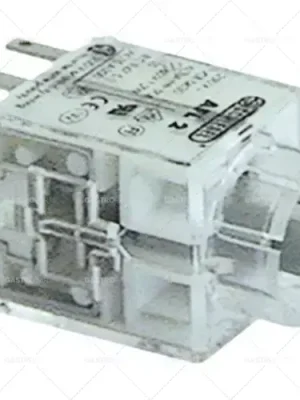 Rychlé Dodání blok kontaktů západkový 2NO/2NC připojení samec faston 2,8 mm osvětlený