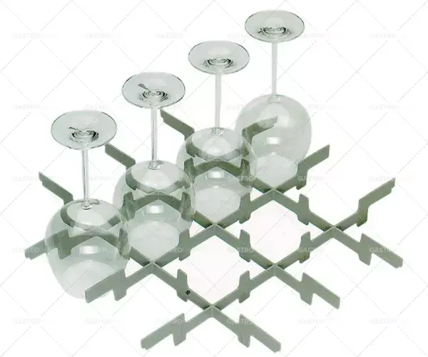 Nejlepší Cena Brýle používat L 500mm B 500mm čočky 16 přihrádek rozměry 110x110mm