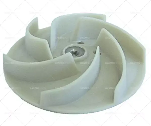 Aktuální Oběžné kolo o 124 mm H 34 / 16mm se závitem M8R čepele 6