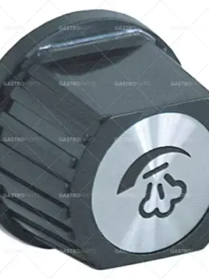 knoflík ø 55 mm hřídel ø 10x8 mm hřídel plochá horní černá Nejlepší Cena