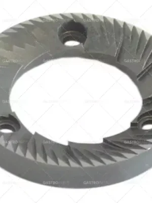 Aktuální dvojice mlecích kotoučů otáčení doprava D1 o 63 mm ID 38 mm o H 9,5 mm rozteč zubů 3 mm díra o 5,5mm