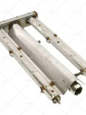 Akční Nabídka Pole-hořáky 2 řady L 400 mm B 205 mm H 45 mm Lavasteingrill