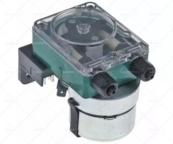 dávkovací čerpadlo GERMAC regulace frekvence 2,5l/h 230 VAC hadice na mycí prostředky ø 4x6mm hadice termoplastová Ověřený
