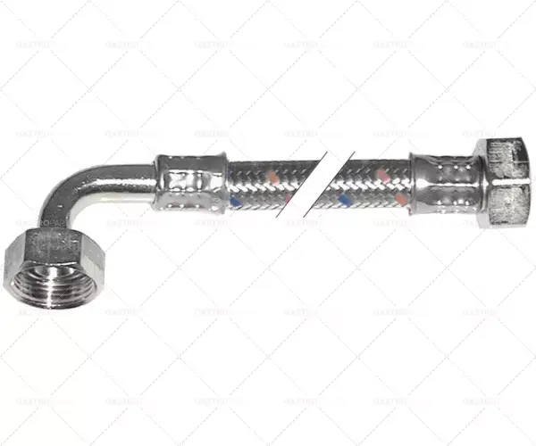 Nízká Cena flexi hadice SS opletení s přímým zakřivením DN12 přípojka 1 3/4" přípojka 2 3/4" D 2500mm