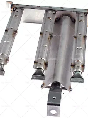 Autentický tyčový hořák 3 řada D 460 mm Š 285 mm V 60 mm chargrill