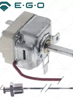 Novinka Termostat T.MAX. 249 ° C provozní rozsah 55-249 ° C, 1-pólový 16A 1NO senzor o 3,1 mm sonda L 226 mm