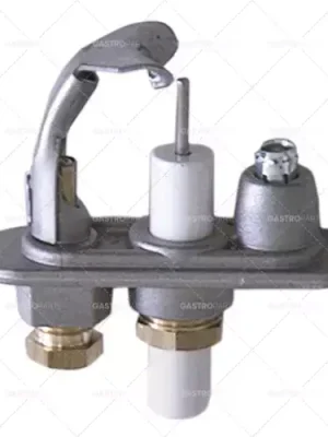pilotní hořák JUNKERS typ CB505141 tryska na zemní plyn č. 45 plynová přípojka 4mm Vysoce Kvalitní