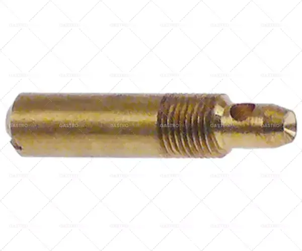 obtoková plynová tryska m5x0,5 otvor 0,55 mm délka 23 mm Zlevněný
