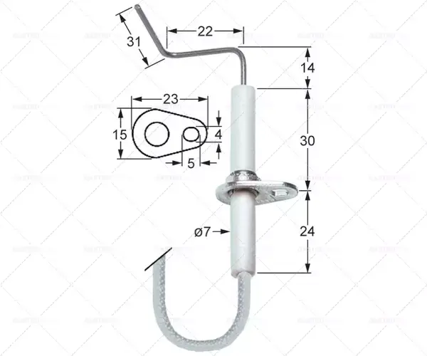 Bezpečná Platba pojistková zástrčka o průměru 1 7 mm dlouhá.1 30 mm dlouhá.2 24 mm dlouhá.