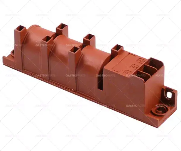 Top Prodej Zapalování skupinové výstupy 6 1,5 V / DC Rozměry 135x23x34mm BA 123 mm vstupní F6,3x0,8 výstup F2,8x0,8