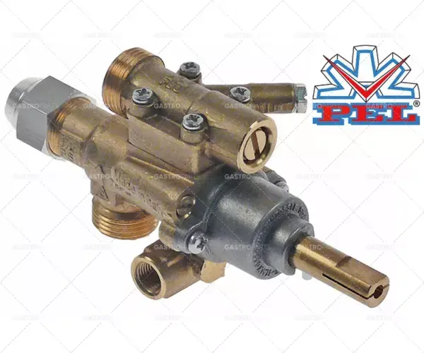 Vysoce Kvalitní plynový kohout PEL typ 22S/O přívod plynu M20x1,5 (trubka ø 12 mm)