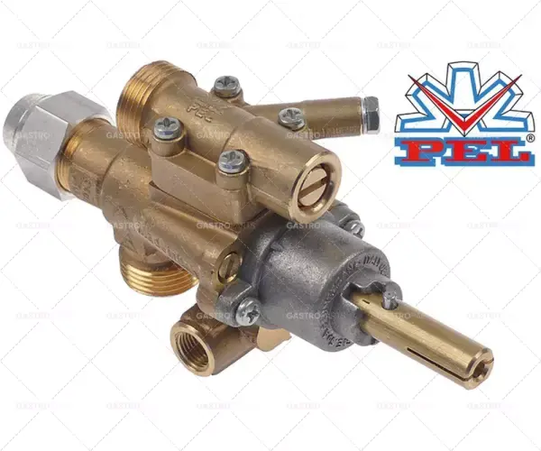 Plynový kohout PEL Type 22S / O plynový přívod M20x1,5 (trubka o 12 mm) KBD o 0,35 mm Víkendová Akce