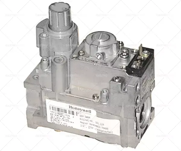 plynový ventil typ v4600c 230V 50Hz přívod plynu 1/2" výstup plynu 1/2" připojení termočlánku 11/32" Časově Omezené