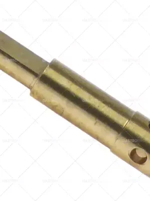 Finální Výprodej plynový kohout vřetenová hřídel ø 6x4,6 mm hřídel L 32/15 mm plynový kohout se zapalovacím plamenem