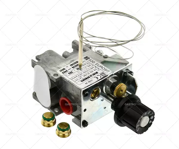 Plyn termostat typové řady 630 Eurosit T.MAX. 280 ° C 40 až 280 ° C Plynová přívod 3/8 "plynový výstup 3/8" Speciální Cena