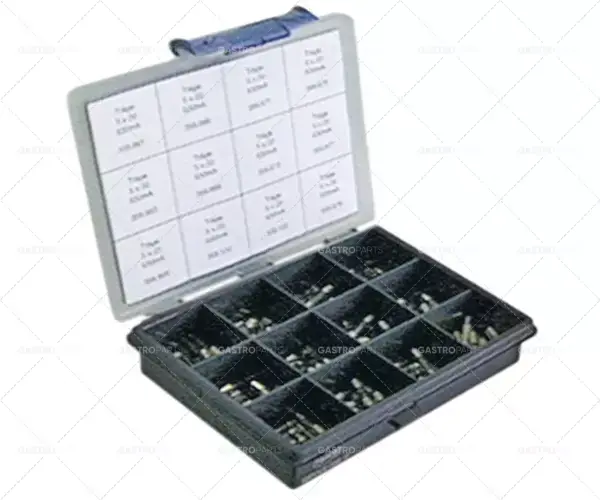 Feinsicherung rozsah velikosti Ø5x20mm středně pomalu Jmenovité napětí 250V 12x10 kus Sleva