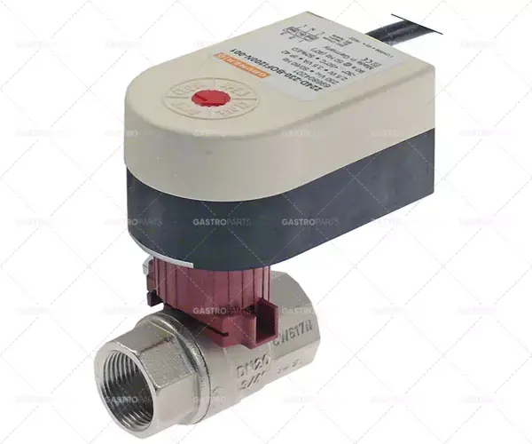 ventil elektrický kulový 3/4" výstup 3/4" F se zástrčkou 230V L 65mm 50 / 60Hz Ihned K Objednání