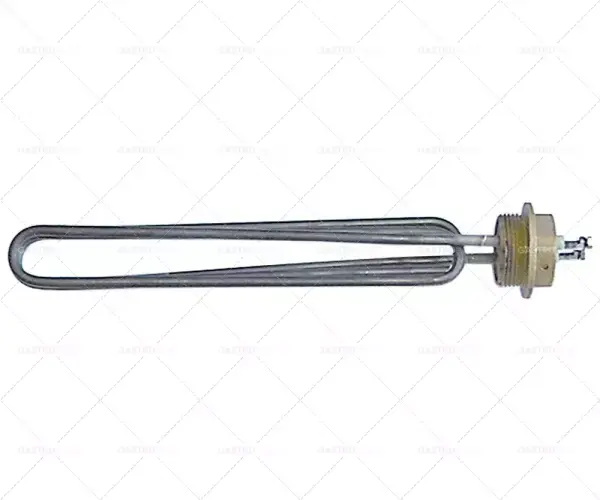 Nová Kolekce topné těleso 3000W 230V topné okruhy 1 závit 1¼" d 285mm š 24mm v 20mm trubka ø 6,5mm