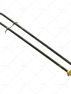Autentický topné těleso 1500W 230V topné okruhy 1 L 412mm Š 50mm připojení M3 trubka ø 8,5mm