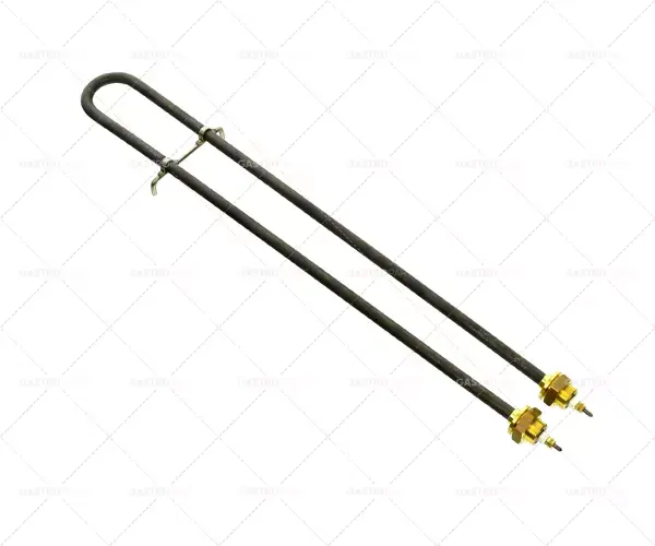 Autentický topné těleso 1500W 230V topné okruhy 1 L 412mm Š 50mm připojení M3 trubka ø 8,5mm