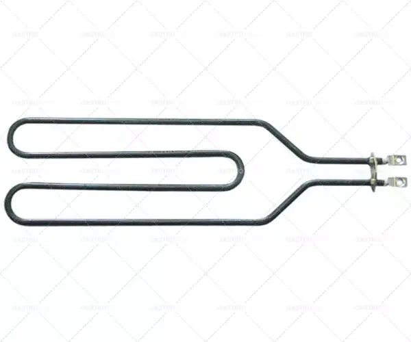 Ověřený topné těleso 900W 240V D 295mm Š 88mm délka příruby 34mm šířka příruby 24mm