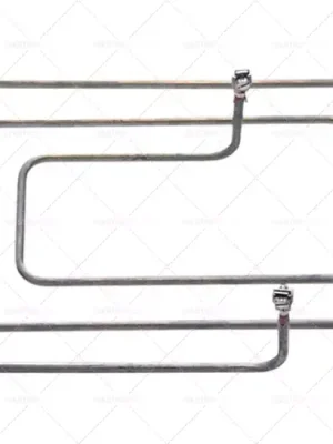 Akce topné těleso 1700W 400V D 220mm Š 300mm V 55mm topné okruhy 1 trubka ø 6,3mm
