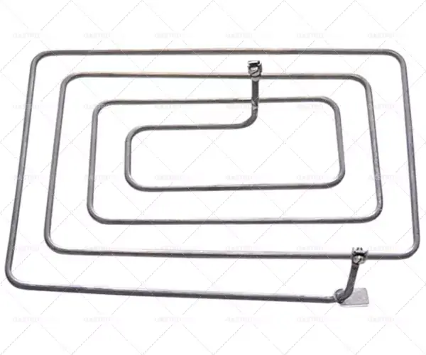 Poslední Šance topné těleso 2000W 400V D 340mm Š 250mm V 80mm trubka ø 6,5mm montážní pozice vnější