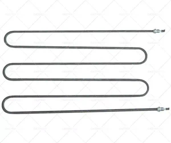 Akční Nabídka topné těleso 3000W 400V d 489mm š 270mm 2 otvory pro upevnění závit 1/4" montážní vzdálenost 265mm