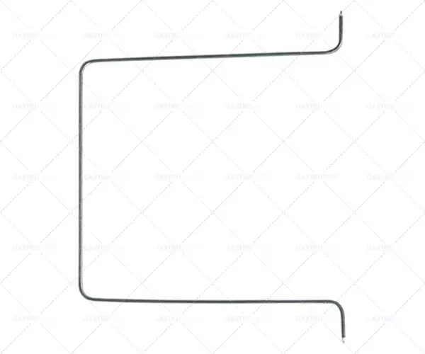 Nová Kolekce topné těleso 800W 120V d 668mm š 580mm topné okruhy 1 přípojka samec faston 6,3mm