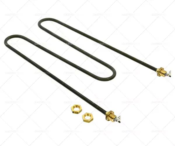 Ověřený topné těleso 1000W 230 L 290 mm B 130 mm 2 otvory montážní závit M12x1,25 BA 123 mm