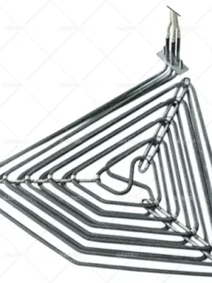 topné těleso 5500W 230V D 375mm Š 380mm V 35mm připojovací kabel suché topné těleso Originální