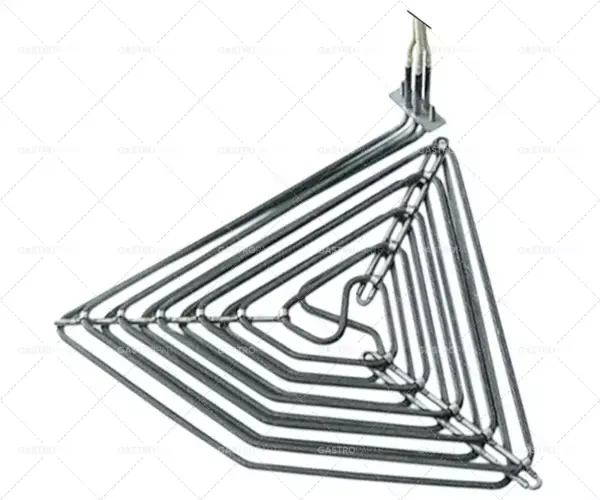 topné těleso 5500W 230V D 375mm Š 380mm V 35mm připojovací kabel suché topné těleso Originální