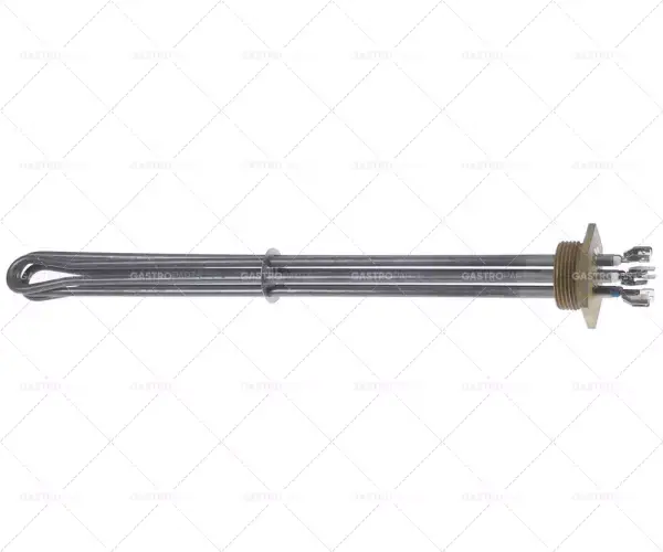 Poslední Šance topné těleso 7500W 230V topné okruhy 3 závity 1 1/4" d 410mm š 35mm v 28mm trubka ø 6,5mm