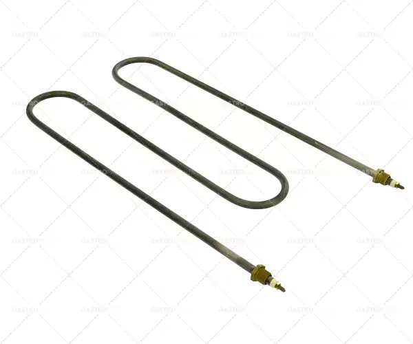 Vysoce Kvalitní topné těleso 2000W 230 HK 1 L 405 mm B 218,5mm připojení M4 trubka o 8,5 mm montáž 2-ti jamkové