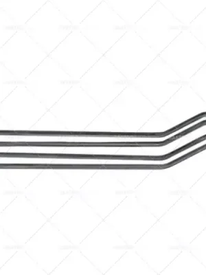 Víkendová Akce topné těleso 4000W 230V topné okruhy 2 příruba 70x18mm L 370mm Š 60mm V 55mm L1 20mm
