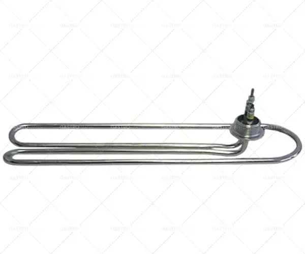 Novinka topné těleso 2500W 400V topné okruhy 1 d 385mm š 96mm připojení m4 příruba se závitem