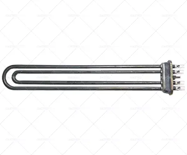 Zlevněný topné těleso 6000W 400V HK 70x18mm 2 příruby L 365 mm B 65 mm spojení s plochou konektor 6,3 mm trubka o 8,5mm