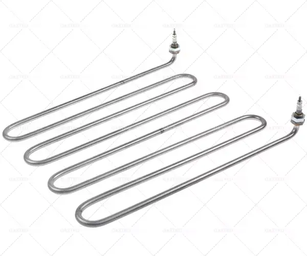 Novinka topné těleso 2600W 400V d 361mm š 310mm v 30mm závit m14x1,5 montážní vzdálenost 280mm