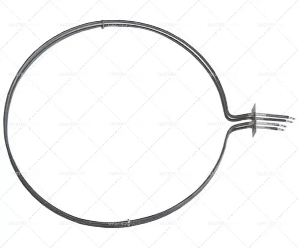 Vysoce Kvalitní topné těleso 8000W 400V topné okruhy 2 ID ø 560mm ED ø 580mm L 630mm H 68mm L1 50mm