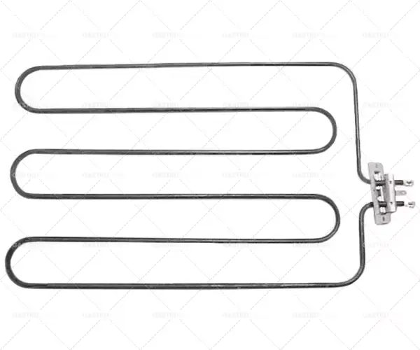 Víkendová Akce topné těleso 2400W 230V d 425mm š 260mm d1 25mm d2 400mm š1 90mm š2 30mm vzdálenost otvorů 60mm