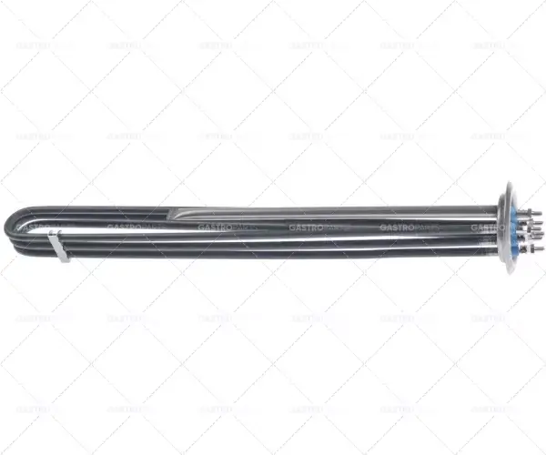 Zlevněný topné těleso 6500W 230V HK 3 Instalace o 47,5 mm L 375 mm B 38 mm H 30 mm kulatá příruba spojení M4